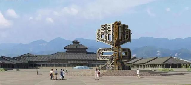 周原博物院擴(kuò)建，工程建設(shè)建筑面積80500平方米