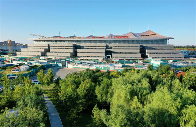 北京城市副中心圖書館、博物館、劇院同時(shí)收尾