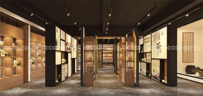 茶文化展館設(shè)計中應(yīng)該考慮哪些展示茶葉與傳統(tǒng)建筑的元素？
